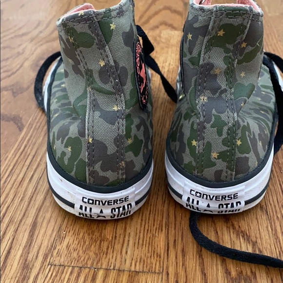 Converse camo gold star high tops - Picture 6 of 8